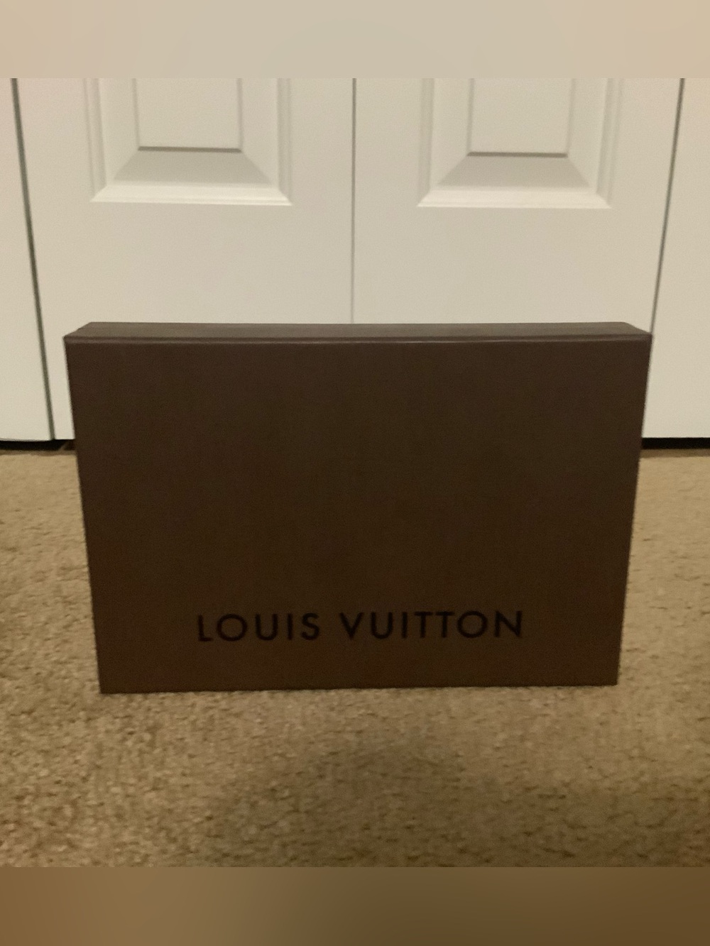 Louis Vuitton Dark Brown Branded Gift Box